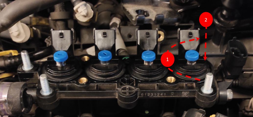 23 - Repose des injecteurs en tournant et poussant vers le bas.JPG